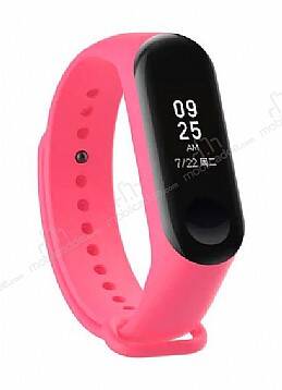 Xiaomi Mi Band 5 Pembe Silikon Kordon - 1