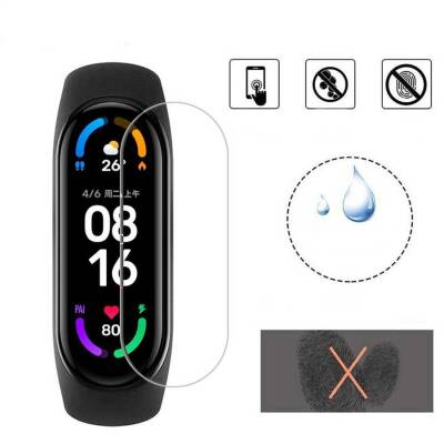 Xiaomi Mi Band 7 Darbe Emici Ekran Koruyucu Film - 4