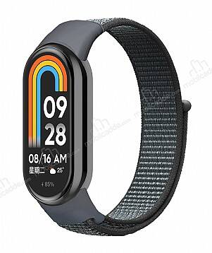 Xiaomi Mi Band 8 Gri Kumaş Kordon - 1