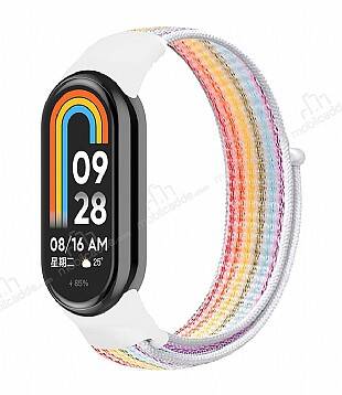 Xiaomi Mi Band 8 Renkli Kumaş Kordon - 1