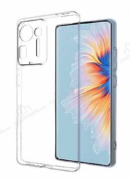 Xiaomi Mi Mix 4 Ultra İnce Kamera Korumalı Şeffaf Silikon Kılıf - 1