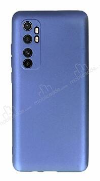 Xiaomi Mi Note 10 Lite Lacivert Mat Silikon Kılıf - 1