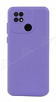 Xiaomi Poco C40 Lila Silikon Kılıf - 1