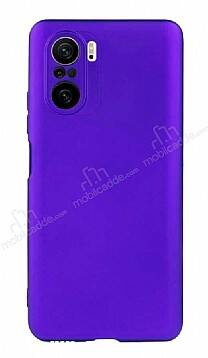 Xiaomi Poco F3 Mat Mavi Silikon Kılıf - 1