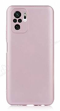 Xiaomi Poco M5s Kamera Korumalı Mat Rose Gold Silikon Kılıf - 1