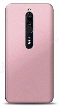 Xiaomi Redmi 8 Rose Gold Mat Silikon Kılıf - 1