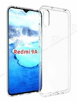 Xiaomi Redmi 9A Ultra İnce Şeffaf Silikon Kılıf - 1