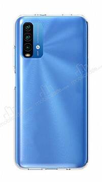 Xiaomi Redmi 9T Ultra İnce Şeffaf Silikon Kılıf - 1