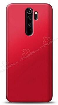 Xiaomi Redmi Note 8 Pro Kırmızı Mat Silikon Kılıf - 1