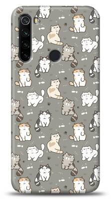 Xiaomi Redmi Note 8 Sweety Cats Kılıf - 1