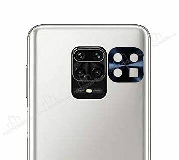 Xiaomi Redmi Note 9 Metal Siyah Kamera Lensi Koruyucu - 1