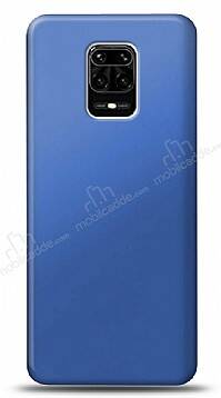 Xiaomi Redmi Note 9S Lacivert Mat Silikon Kılıf - 1