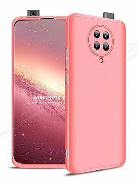 Zore GKK Ays Xiaomi Poco F2 Pro 360 Derece Koruma Rose Gold Rubber Kılıf - 1