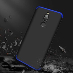 Zore GKK Ays Xiaomi Redmi 8 360 Derece Koruma Siyah Rubber Kılıf - 2