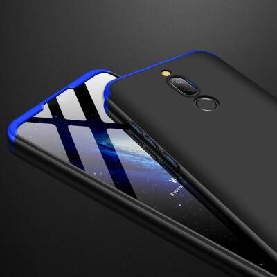 Zore GKK Ays Xiaomi Redmi 8 360 Derece Koruma Siyah Rubber Kılıf - 5